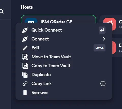 Connect to the VM